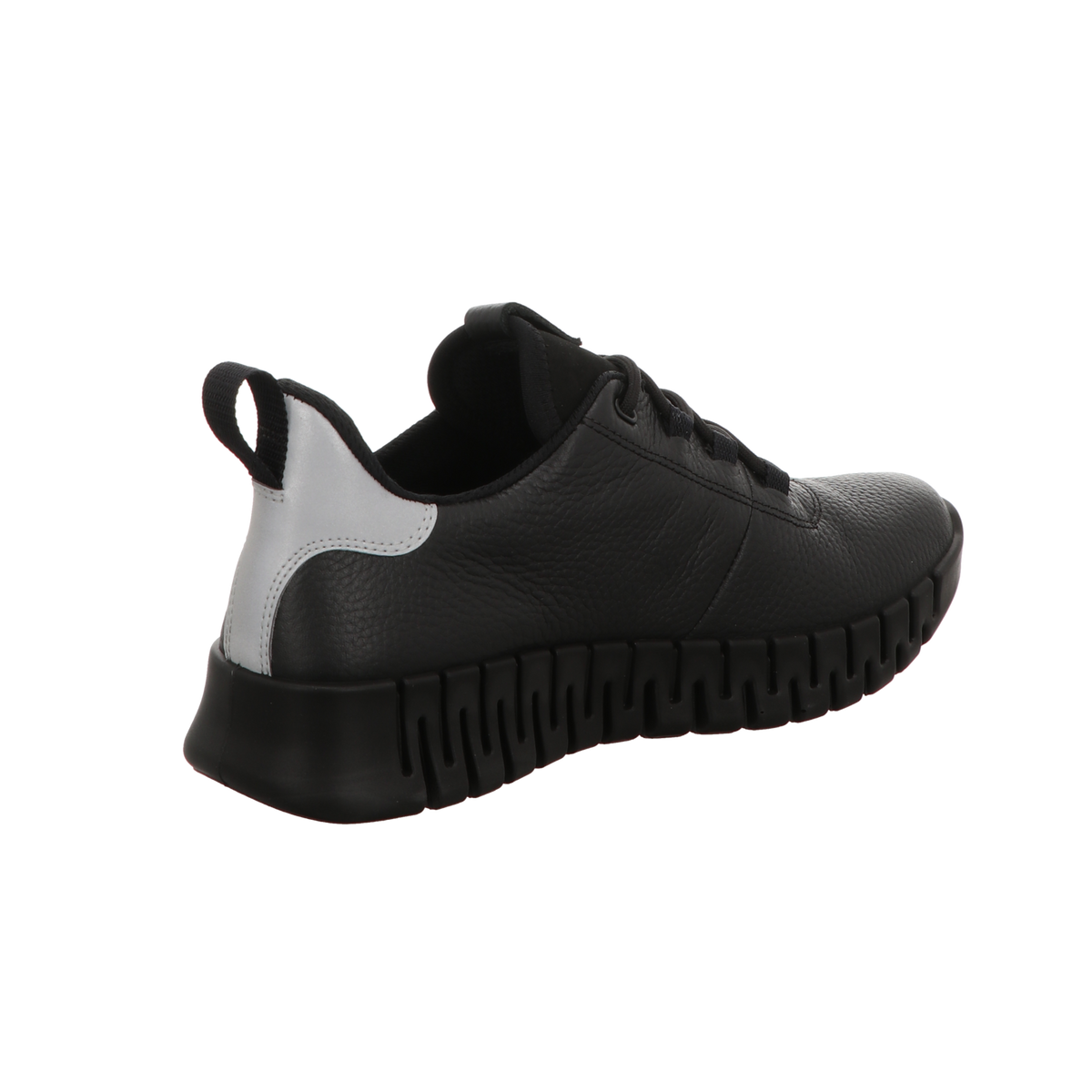 Ecco Damen Schnürschuh Gruuv in schwarz