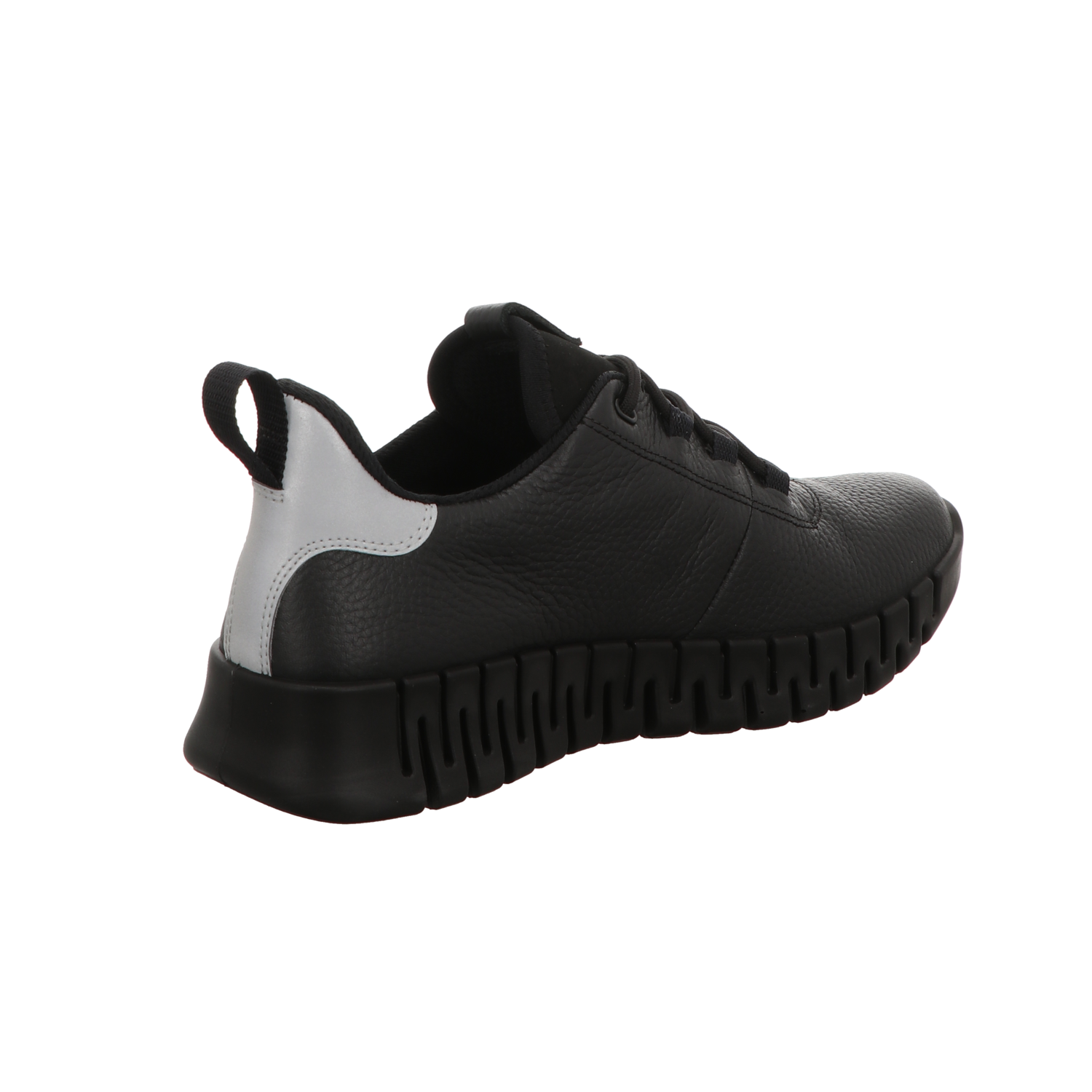 Ecco Damen Schnürschuh Gruuv in schwarz