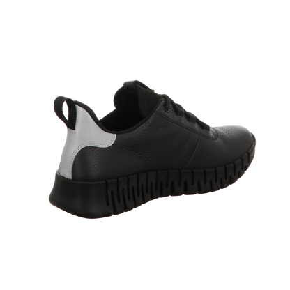 Ecco Damen Schnürschuh Gruuv in schwarz