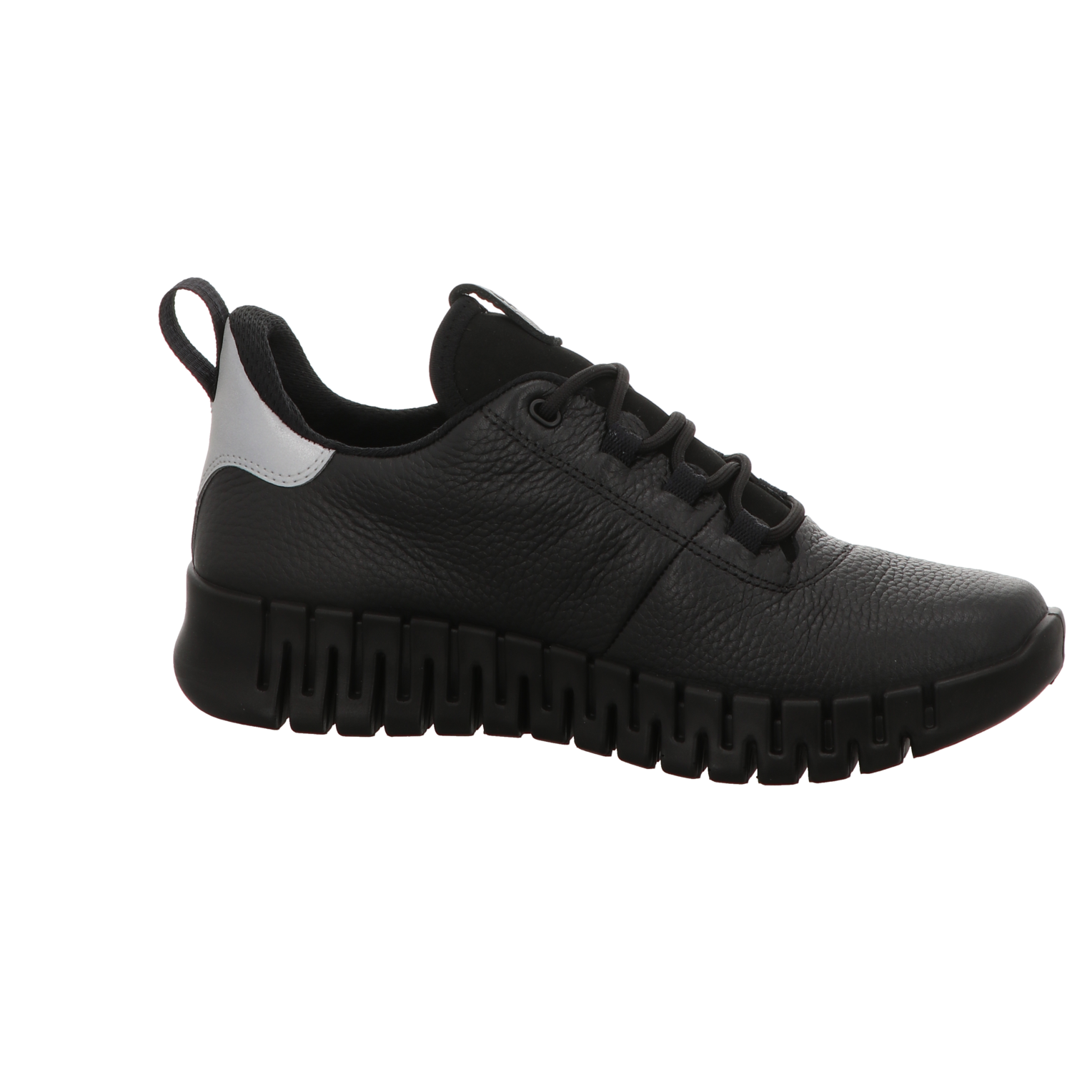 Ecco Damen Schnürschuh Gruuv in schwarz