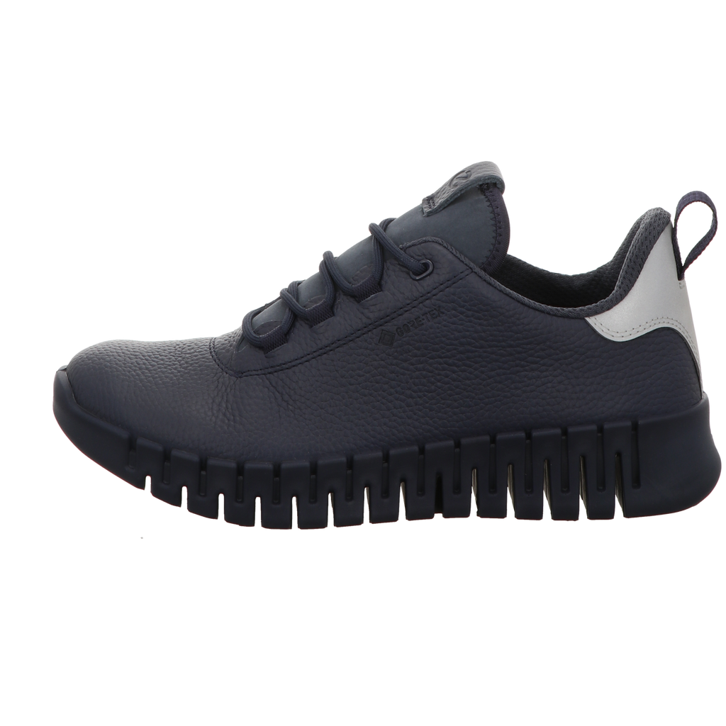 Ecco Damen Schnürschuh Gruuv in blau