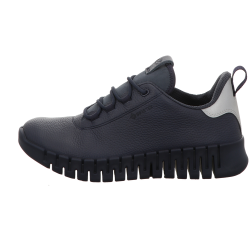 Ecco Damen Schnürschuh Gruuv in blau
