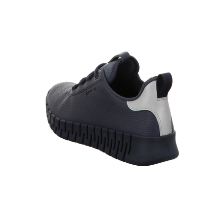 Ecco Damen Schnürschuh Gruuv in blau