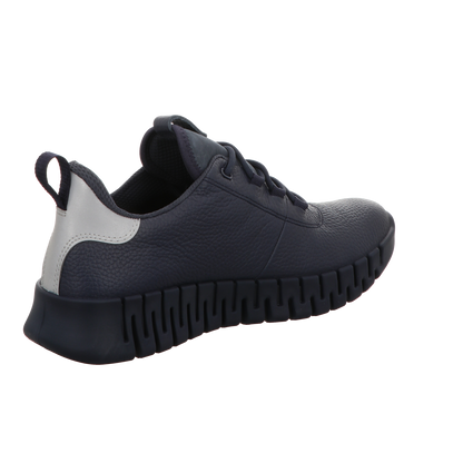 Ecco Damen Schnürschuh Gruuv in blau