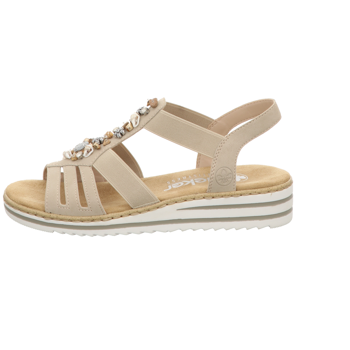 Rieker Damen Sandale Morelia in orange
