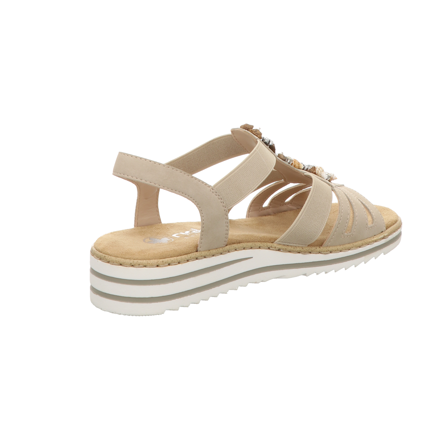 Rieker Damen Sandale Morelia in orange