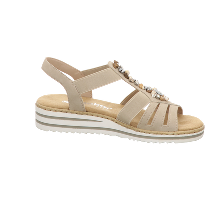 Rieker Damen Sandale Morelia in orange