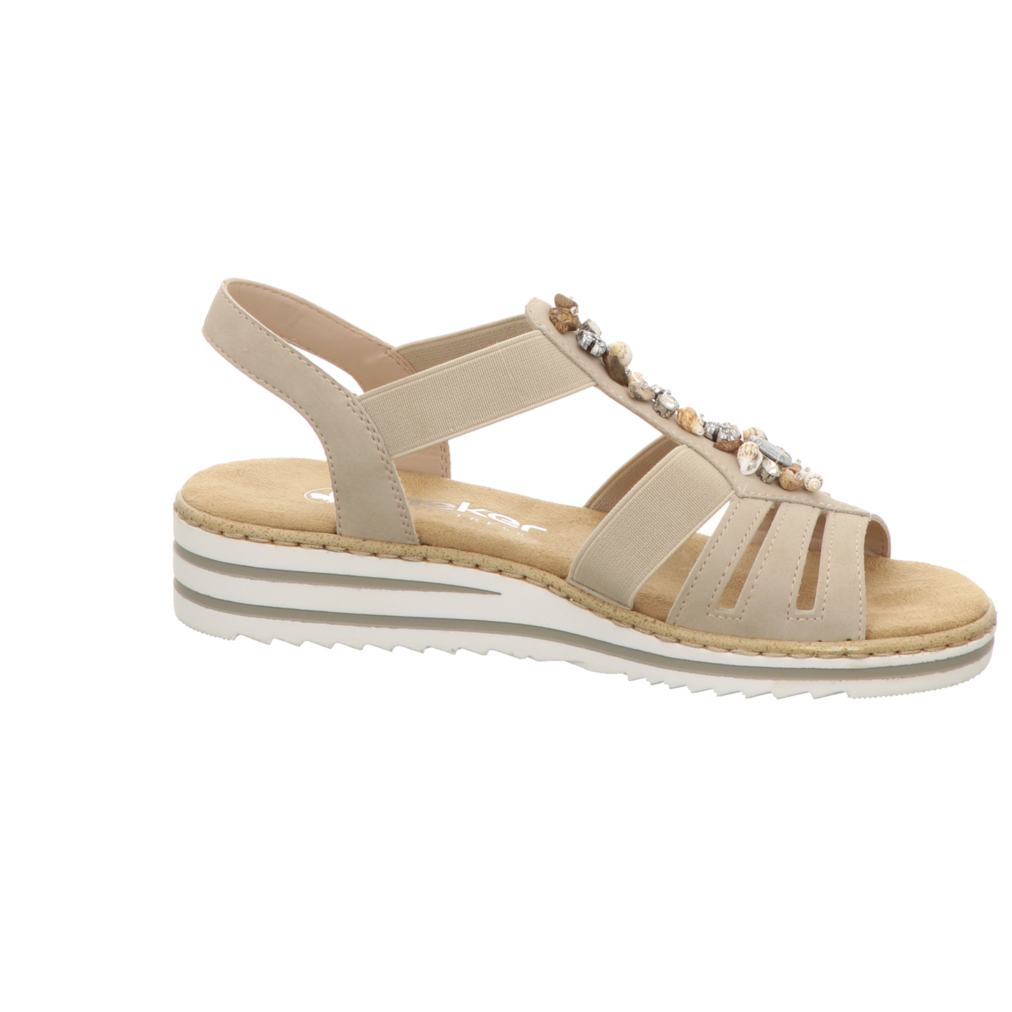 Rieker Damen Sandale Morelia in orange