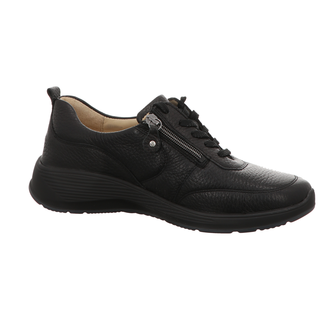 Waldläufer Damen Schnürschuh bequem Kalea in schwarz