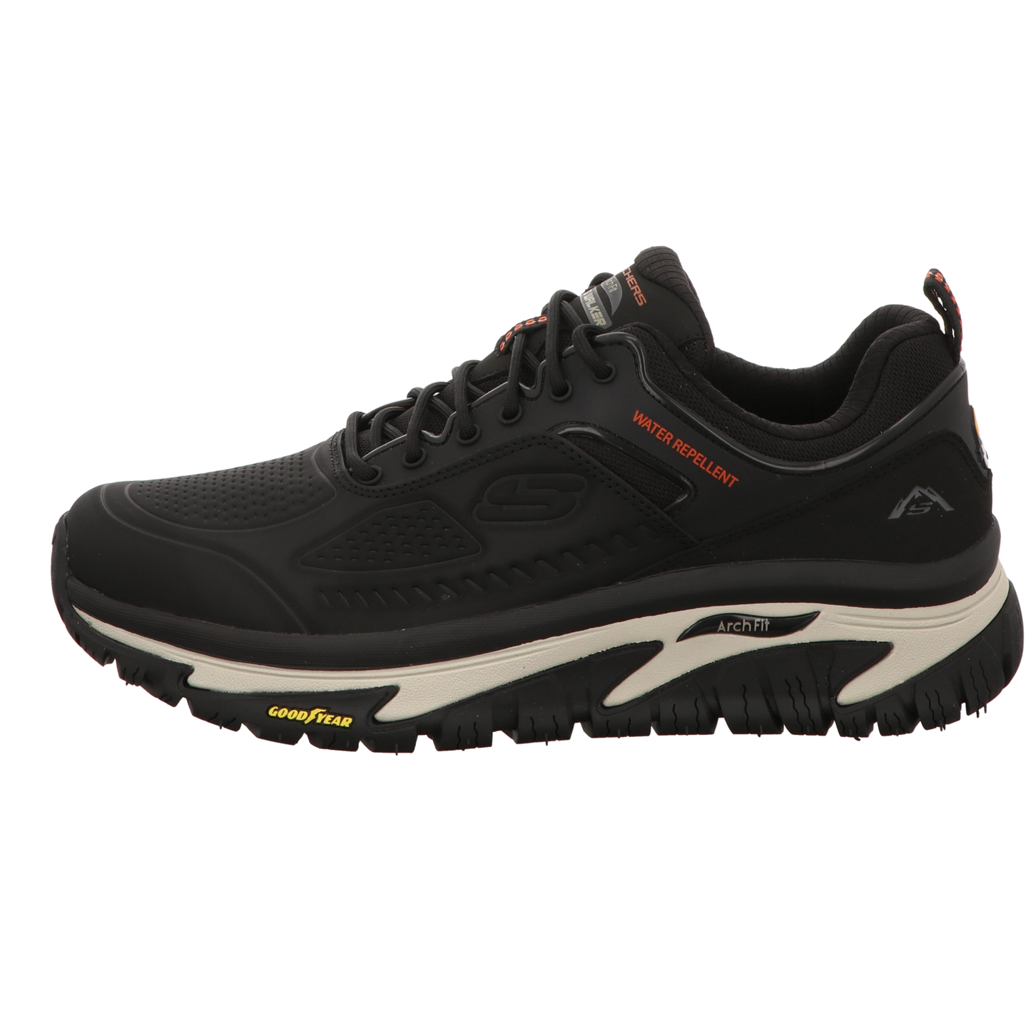 Skechers Herren Schnürschuh Arch Fit Road Walker Recon in schwarz