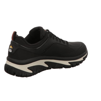 Skechers Herren Schnürschuh Arch Fit Road Walker Recon in schwarz