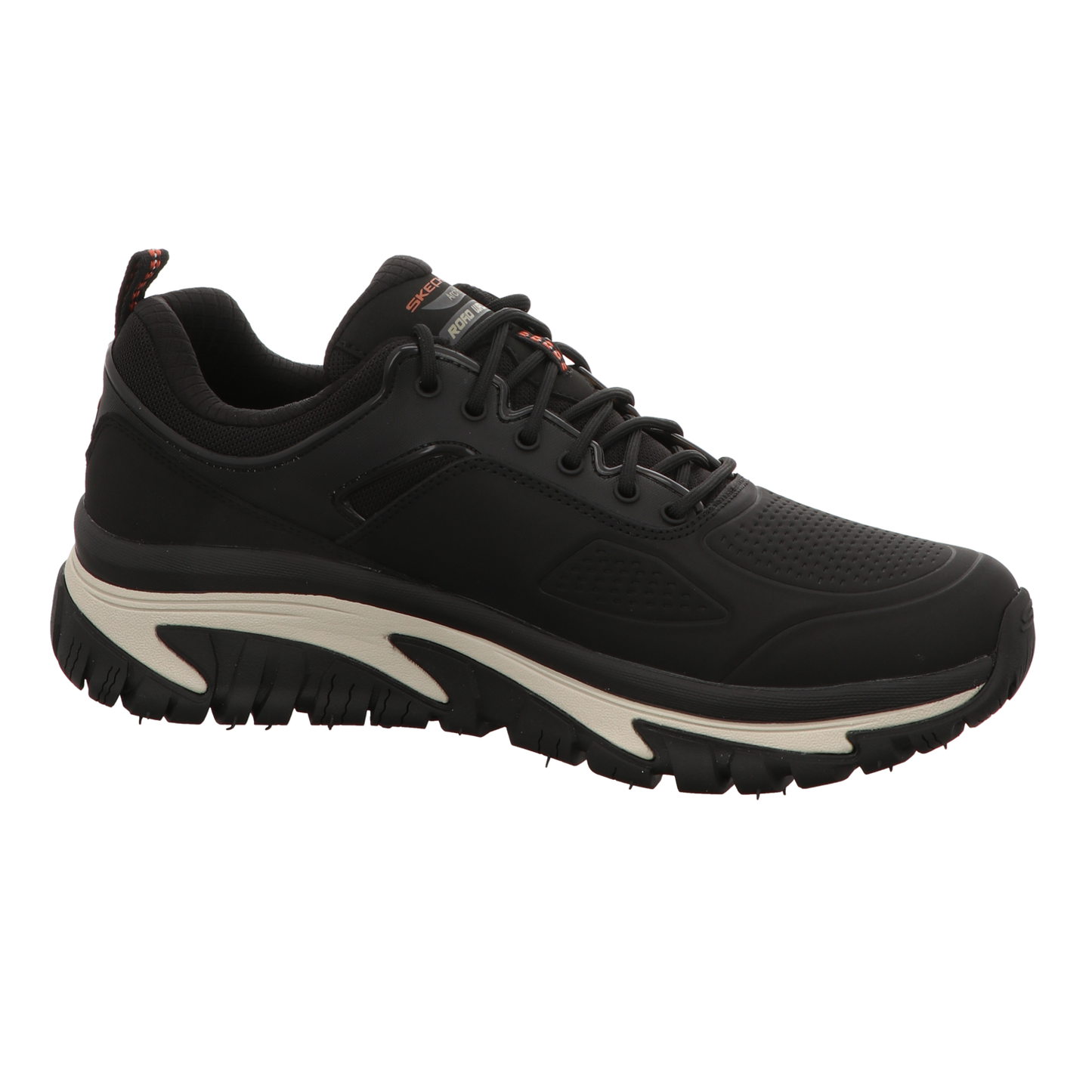 Skechers Herren Schnürschuh Arch Fit Road Walker Recon in schwarz
