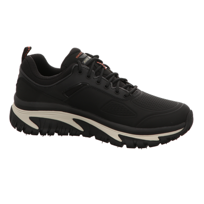 Skechers Herren Schnürschuh Arch Fit Road Walker Recon in schwarz