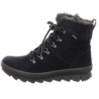 Legero Damen Schnürstiefel Novara in blau