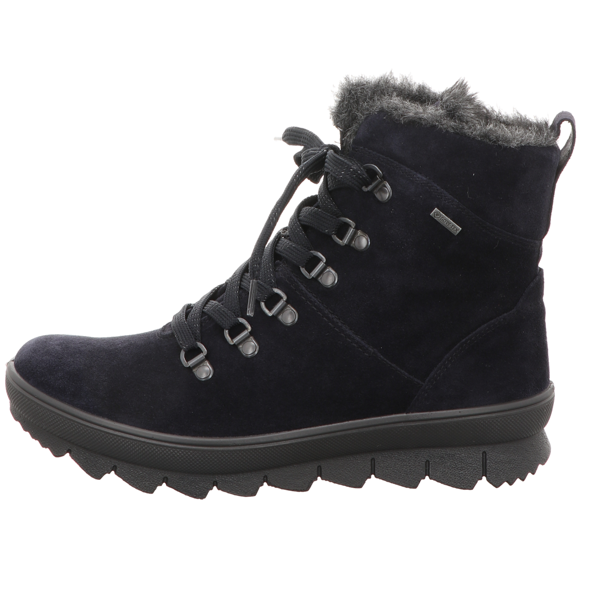 Legero Damen Schnürstiefel Novara in blau