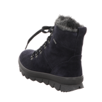 Legero Damen Schnürstiefel Novara in blau