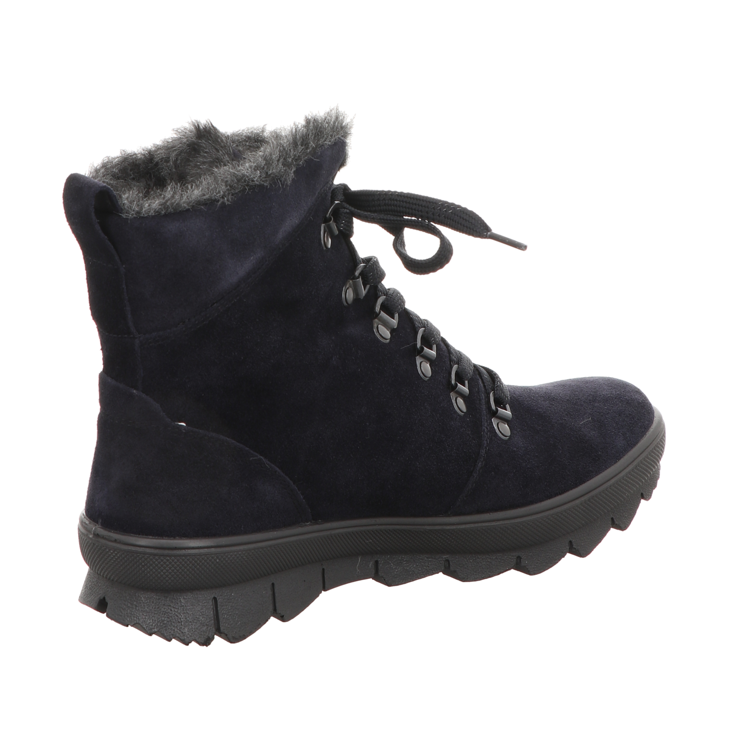 Legero Damen Schnürstiefel Novara in blau