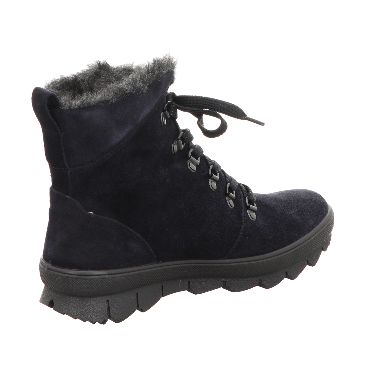 Legero Damen Schnürstiefel Novara in blau