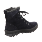 Legero Damen Schnürstiefel Novara in blau
