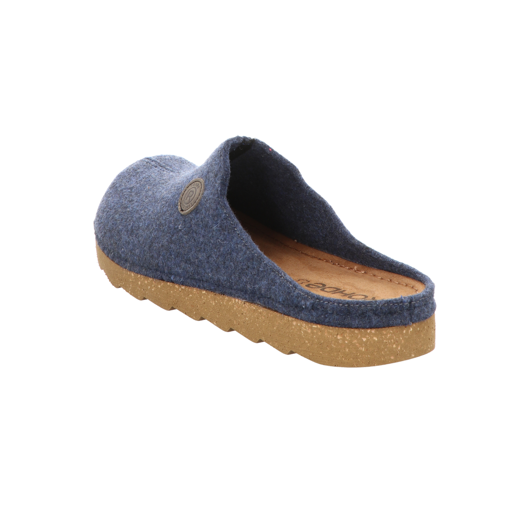Rohde Herren Pantoffel Foggia in blau