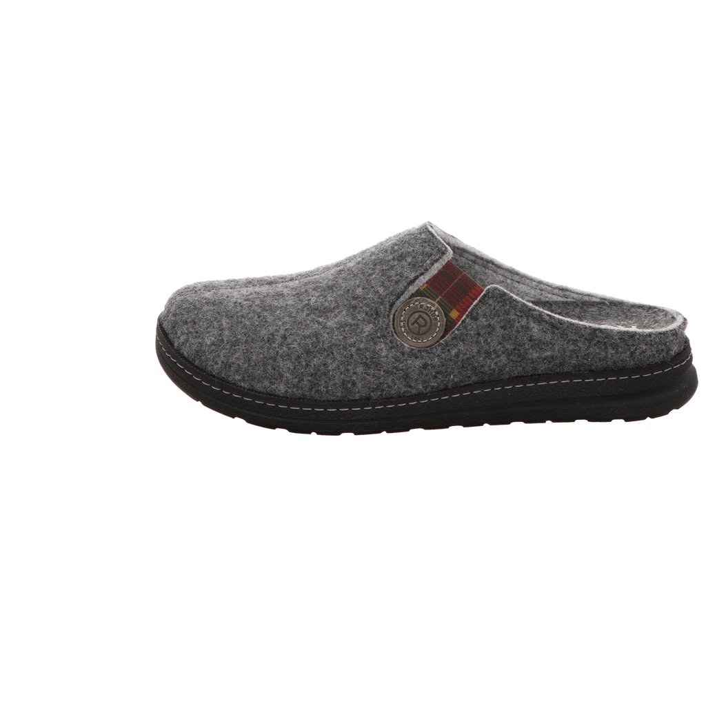 Rohde Herren Pantoffel Asiago in grau