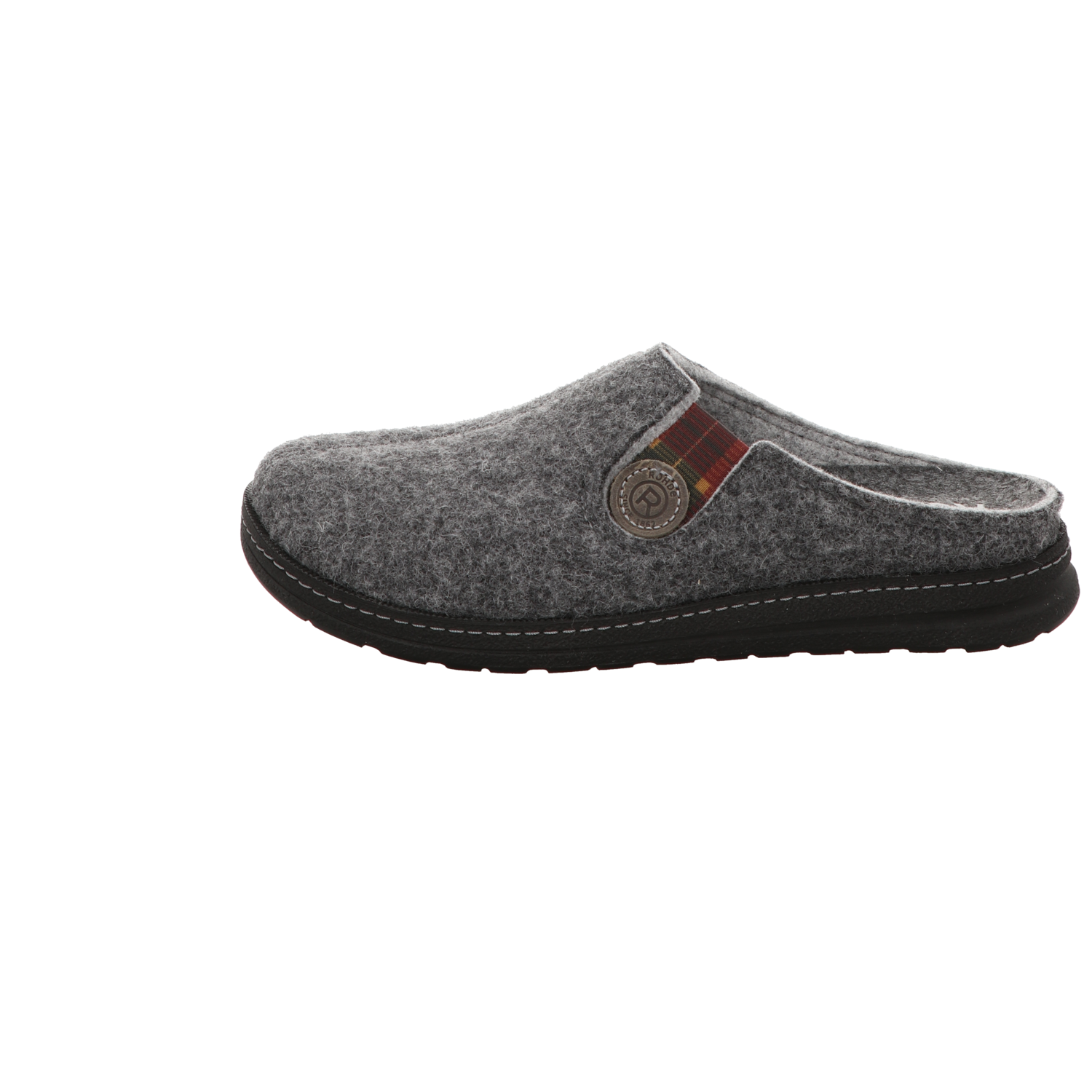 Rohde Herren Pantoffel Asiago in grau