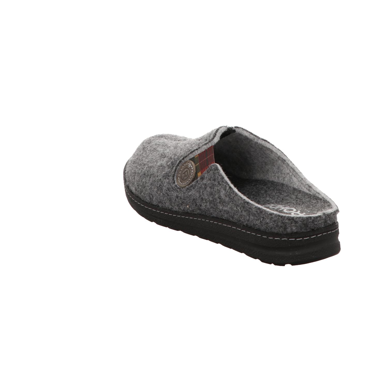 Rohde Herren Pantoffel Asiago in grau