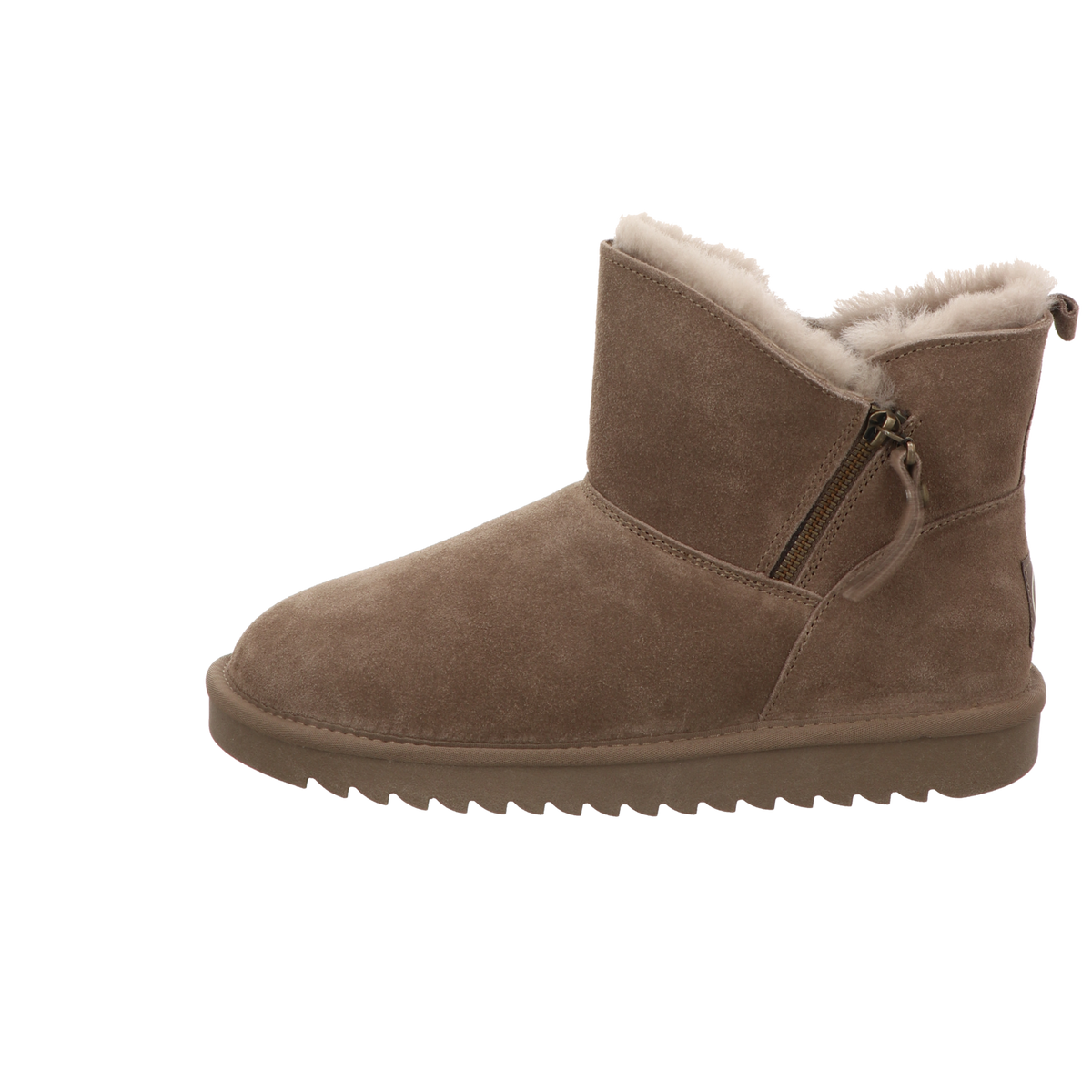 Ara Damen Schnürstiefel Alaska in taupe
