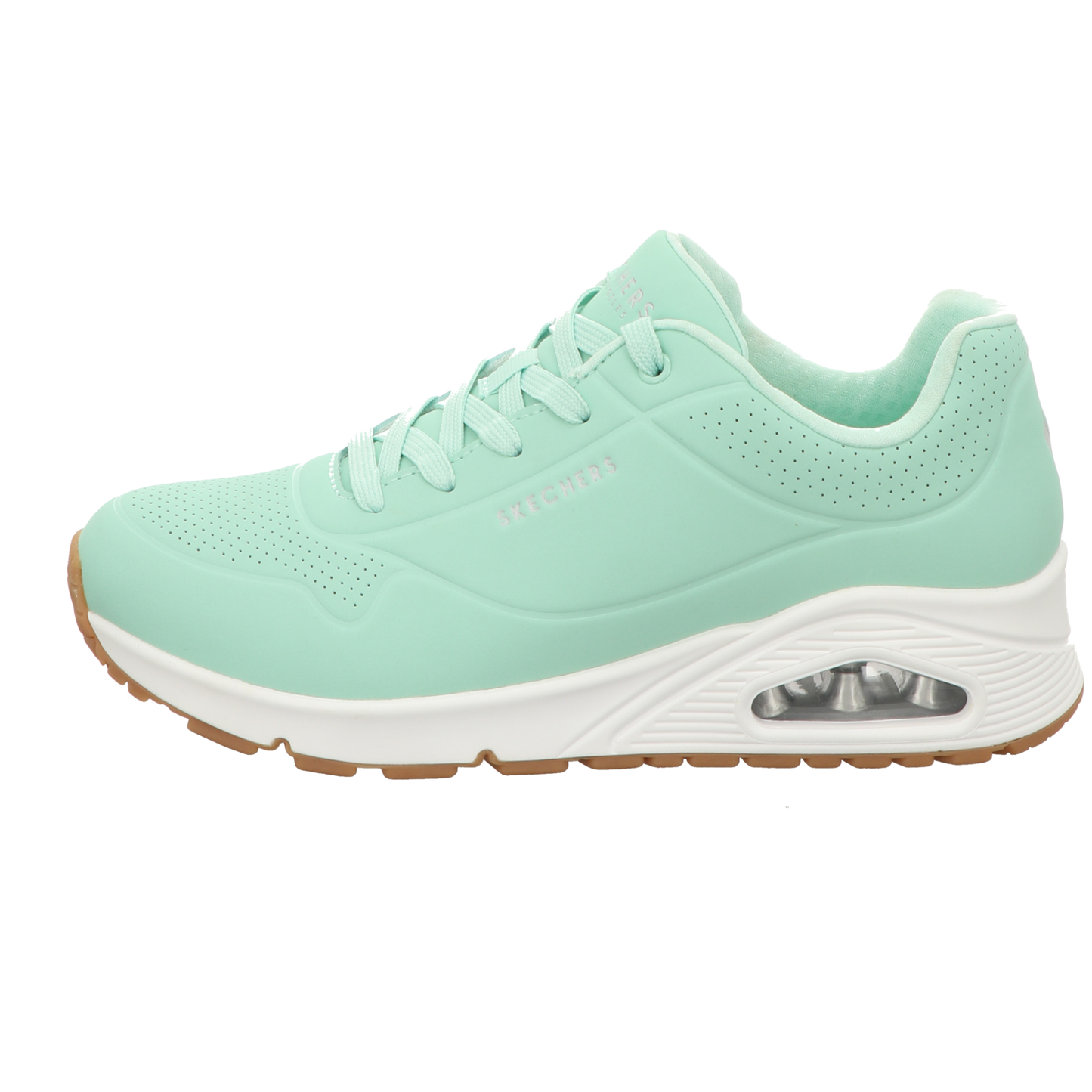 Skechers Damen Schnürschuh Uno- Stand On Air in gruen