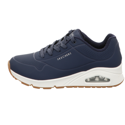 Skechers Damen Schnürschuh Uno-Stand On Air in blau