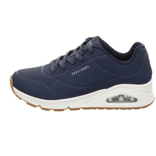 Skechers Damen Schnürschuh Uno-Stand On Air in blau