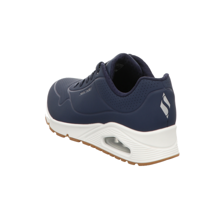 Skechers Damen Schnürschuh Uno-Stand On Air in blau