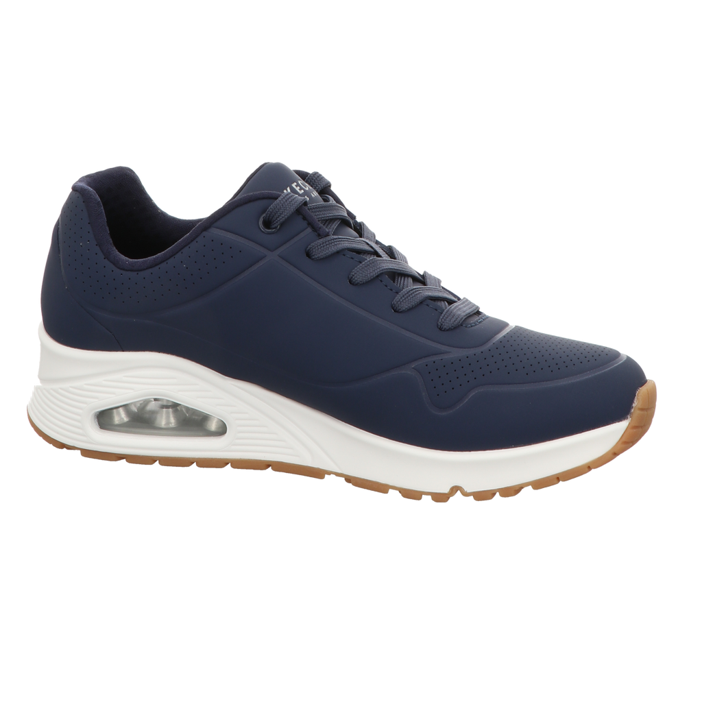 Skechers Damen Schnürschuh Uno-Stand On Air in blau