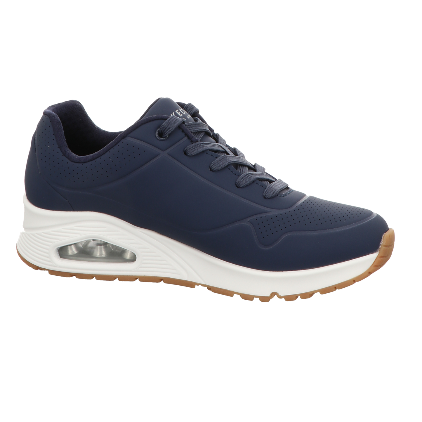 Skechers Damen Schnürschuh Uno-Stand On Air in blau