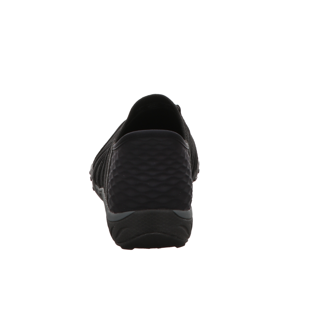 Skechers Damen Slipper Slip Ins Breathe Easy Roll in schwarz