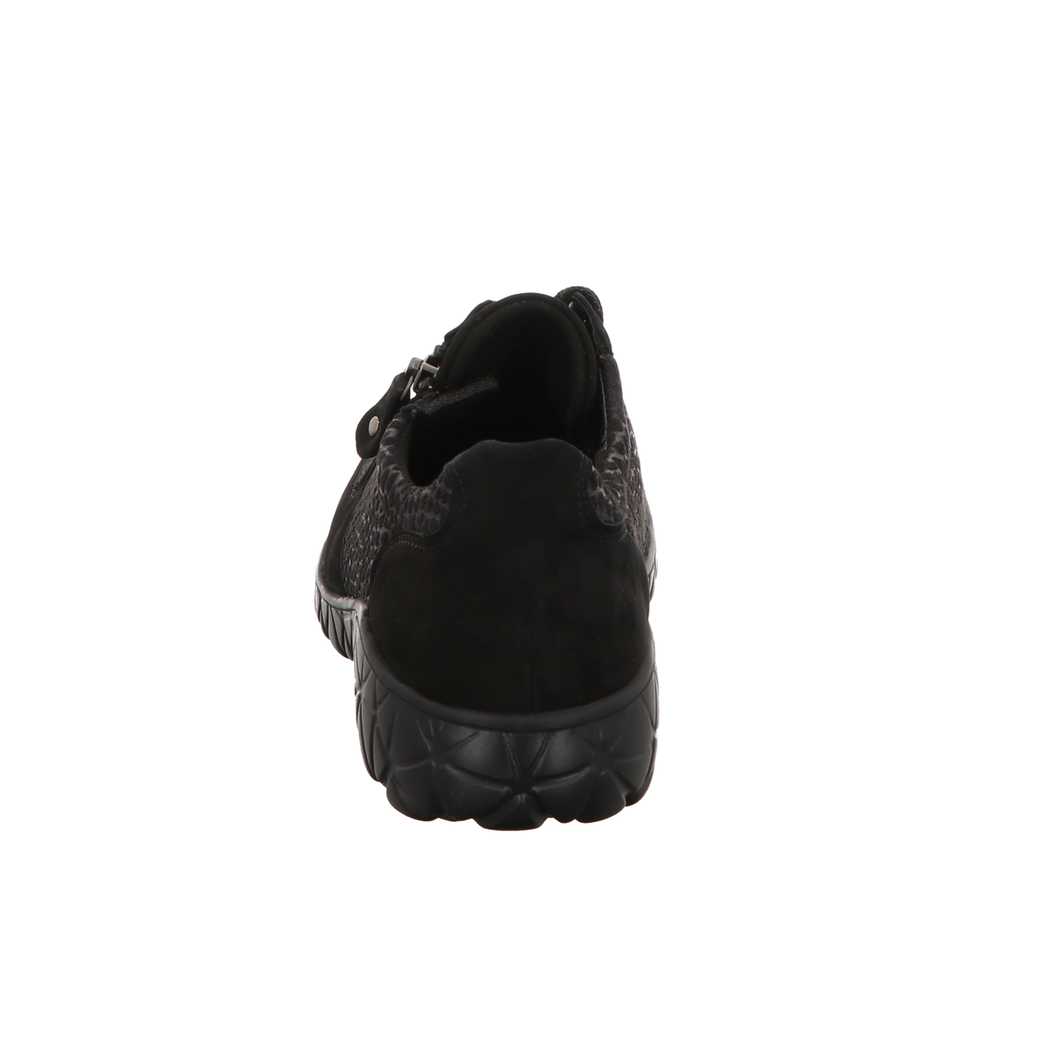 Waldläufer Damen Schnürschuh bequem Havy Soft in schwarz