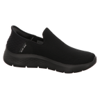 Skechers Herren Slipper Slip Ins Go Walk Flex in schwarz
