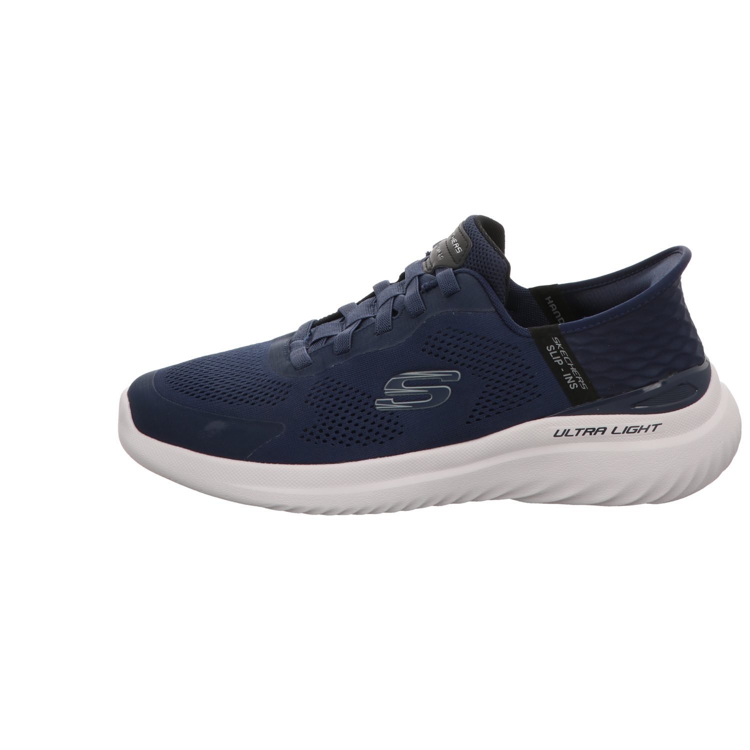 Skechers Herren Slipper Slip-In Bounder 2.0 Emerged in blau