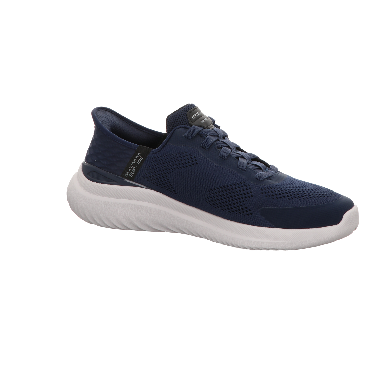 Skechers Herren Slipper Slip-In Bounder 2.0 Emerged in blau