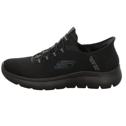 Skechers Herren Slipper Slip Ins Summits  High Range in schwarz