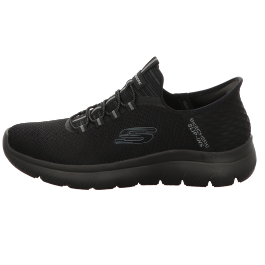Skechers Herren Slipper Slip Ins Summits  High Range in schwarz