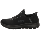 Skechers Herren Slipper Slip Ins Summits  High Range in schwarz