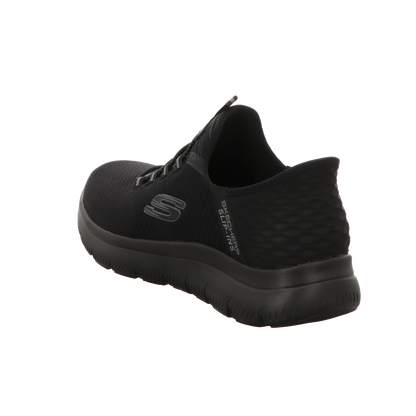 Skechers Herren Slipper Slip Ins Summits  High Range in schwarz