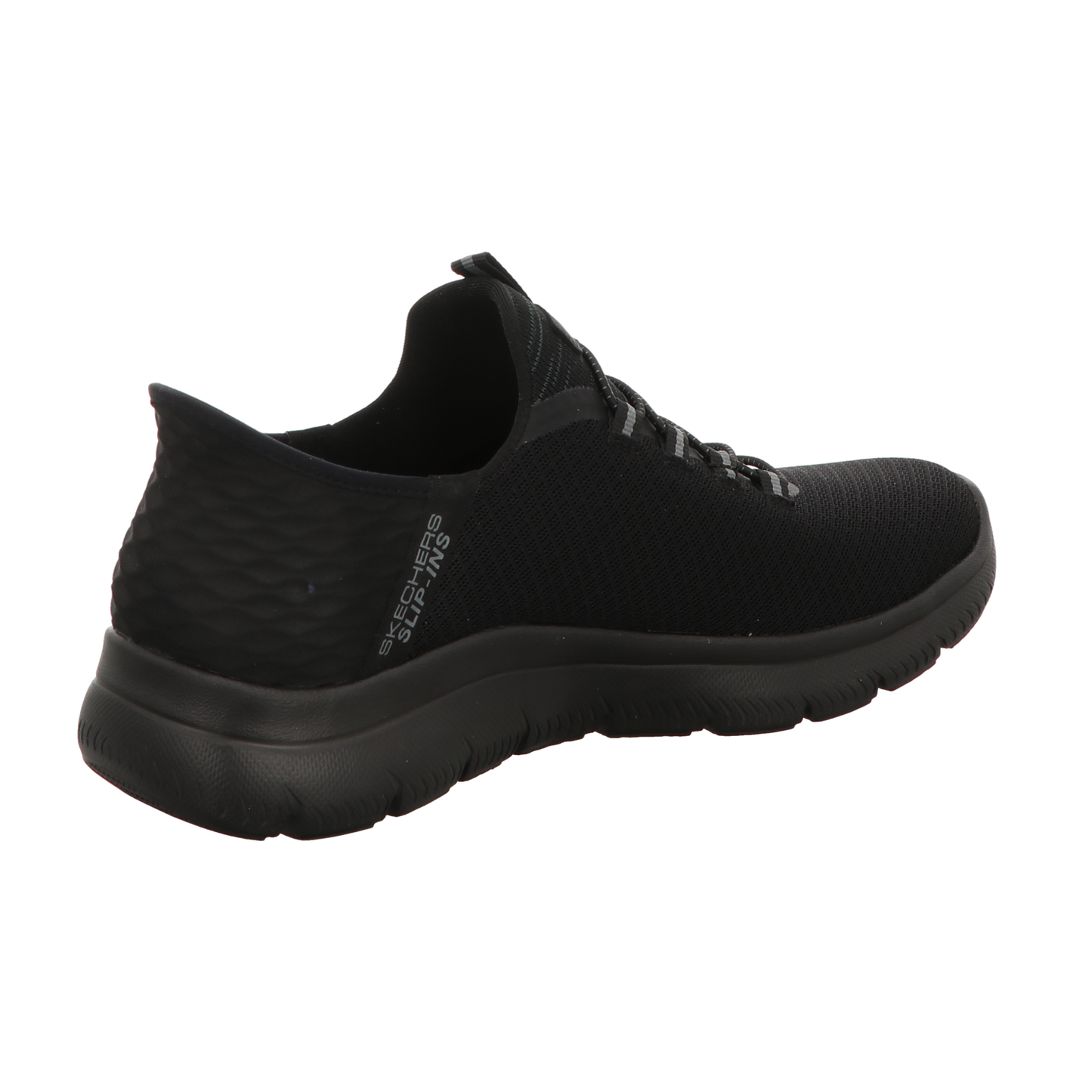 Skechers Herren Slipper Slip Ins Summits  High Range in schwarz