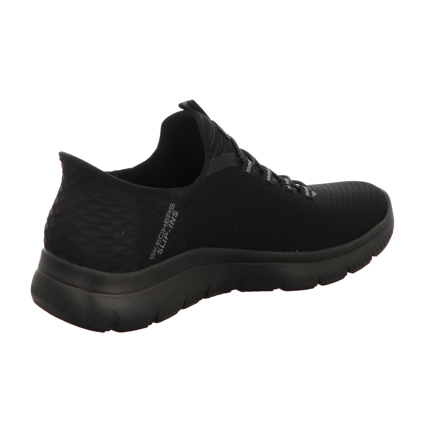 Skechers Herren Slipper Slip Ins Summits  High Range in schwarz