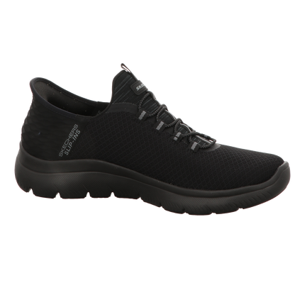 Skechers Herren Slipper Slip Ins Summits  High Range in schwarz