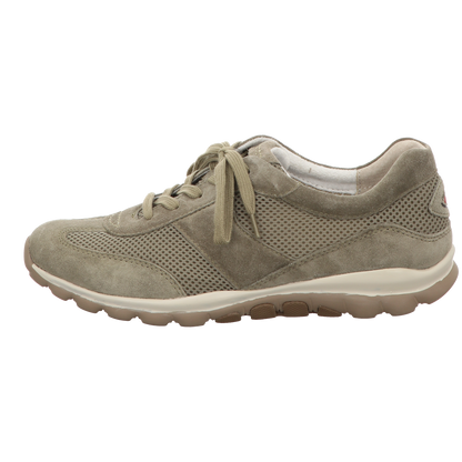 Gabor Damen Schnürschuh bequem Rolling Soft in gruen