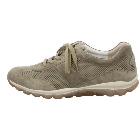 Gabor Damen Schnürschuh bequem Rolling Soft in gruen