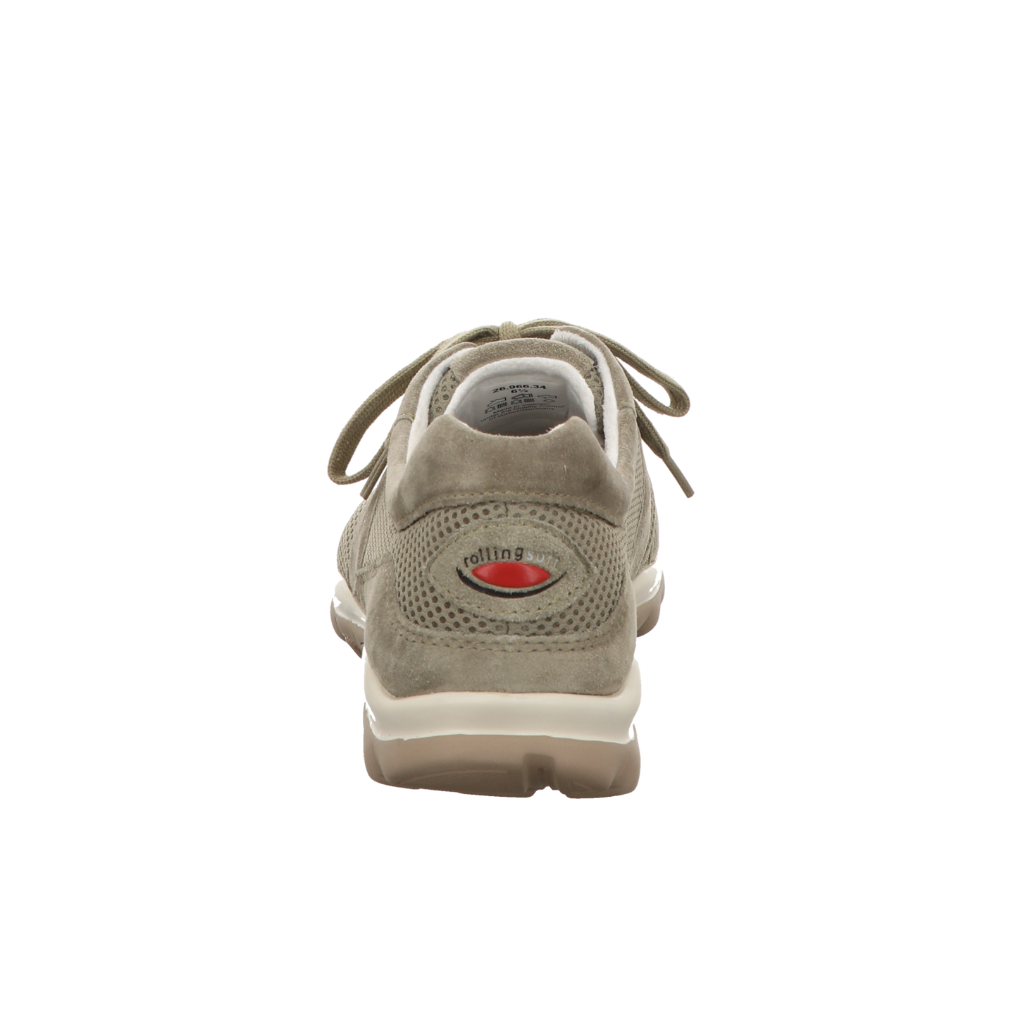 Gabor Damen Schnürschuh bequem Rolling Soft in gruen