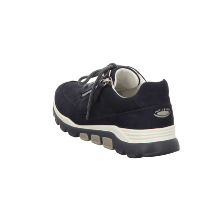 Gabor Damen Schnürschuh bequem  in blau